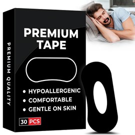 30pcs Cintas Bucales para Dormir, parches para dormir para no roncar, Mouth Tape para Indoloro，Puede mejorar la respiración, ligero y transpirable,anti ronquidos para dormir mejor.