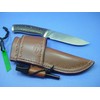 Cross draw knife sheath for the buck Selkirk with a