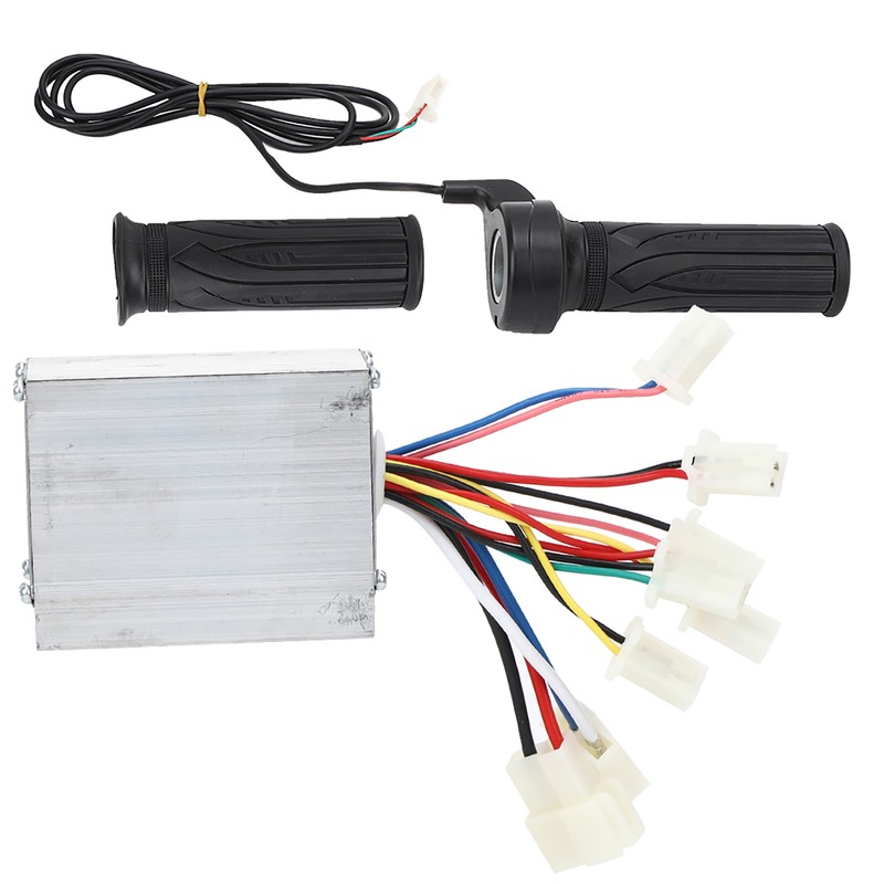 24V250W Brush E Bike Controller and Long Line Universal Thumb
