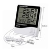 Digital Hygrometer Thermometer, Hygrometer Gauge Temperature Waterproof External Probe with