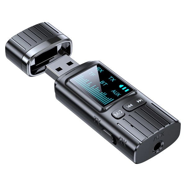 Upgrade Wireless Bluetooth 5.4 Transmitter Receiver Audio 3.5mm Jack Aux