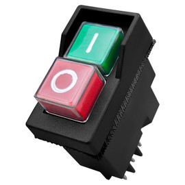 QAGGUM Table Saw Switch Fit for Dewalt DWE7485 DWE7491RS DWE7491RS Table Saw Assembly Accessories, Start/Stop On-Off Magnetic Switch Replace N603746, 115V 120V AC