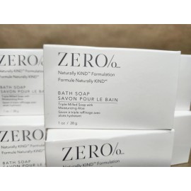 Zero/o Bath Soap (10 Bars) Travel Size 1 oz KIND Formulation Gilchrist & Soames
