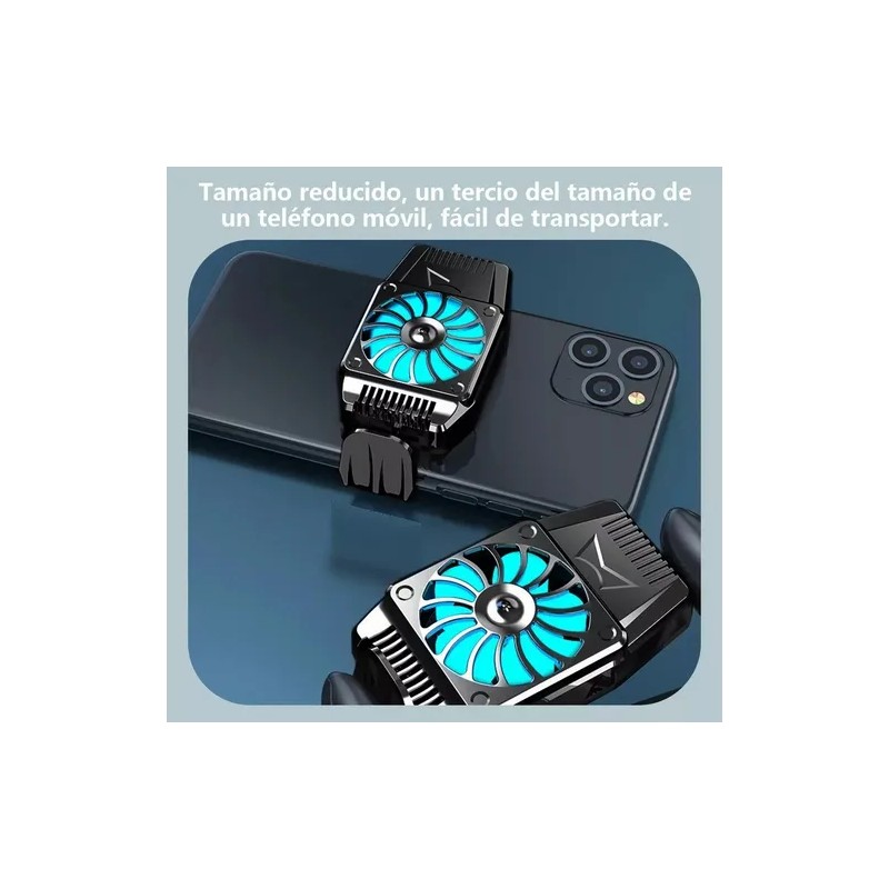 Ventilador Enfriador Para Celular Universal Recargable