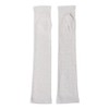 GlovesDEPO Women's Arm Cover, Organic Cotton, Luoyang Dye, Long Gloves,