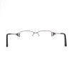 Splendor SP 7003 GM Eyeglasses Frames Grey Blue metal half