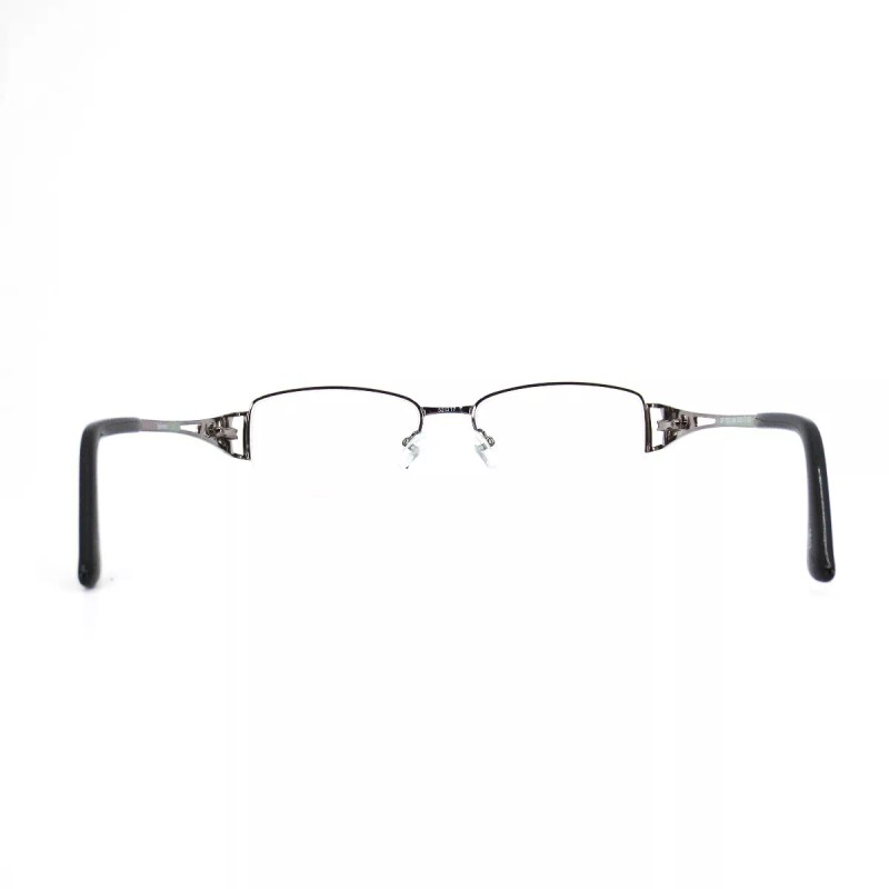 Splendor SP 7003 GM Eyeglasses Frames Grey Blue metal half