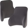 Newgen Medicals Car Back Cushion: Set of 2 Memory Foam