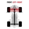 2 pc Sixity XT Front Left Right Axle compatible with