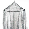 OctoRose Round Hoop Bed Canopy Mosquito Netting | Fits Bed|