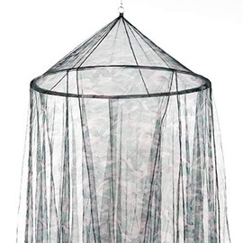 OctoRose Round Hoop Bed Canopy Mosquito Netting | Fits Bed| Hanging Princess Canopy Crown Bed Curtain Drapes (Hoop-Camo-Green)