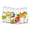 Party Bargains 50 oz. Plastic Carafe with Lids - Clear,