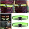 SquEqu 2 Pack Reflective Sash Elastic Stretchy Reflective Bands High
