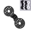 100pcs Shade Cloth Plastic Clips Round Fixing Clips for Greenhouse
