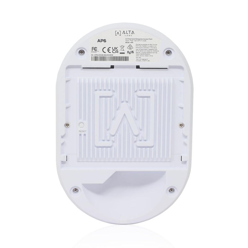 Alta Labs AP6 WiFi 6 Access Point, Dual Band, High