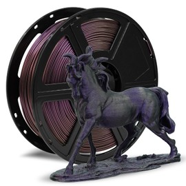 FLASHFORGE High Speed Chameleon PLA Multicolour Abyssal Purple, Max 500 mm/s Fast Printing, PLA Colour Shift Filament 1.75 mm, Changes Colour with Light and Angle, Top Notch Filament
