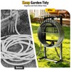 Heavy Duty Garden Hose Holder include 45ft Rubber Hose 5/8"