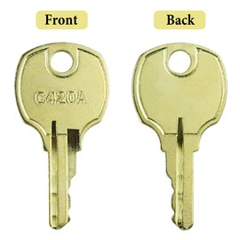 5Pack C420A Key Replacement for Comp-X National Cam Locks Fits All Locks with Key Code C420A