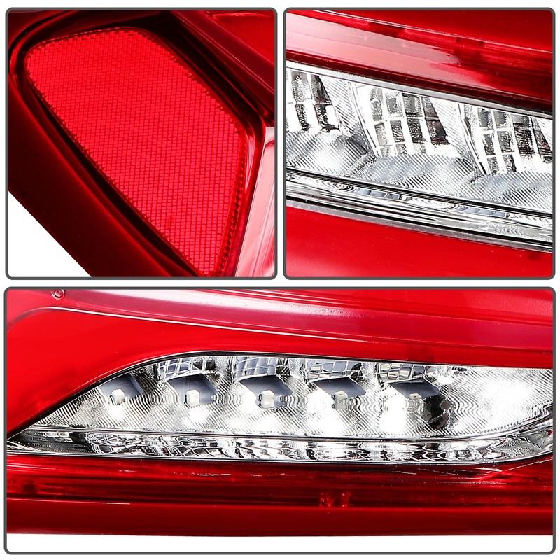 LBRST Tail Light Assembly with 2019-2022 for Chevy Malibu with