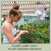 Macarrie 6 Pcs Adjustable Clamp Lamp Light with Aluminum Reflector