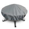 FiNeWaY Heavy Duty Premium Large Waterproof Fire Pit Cover -