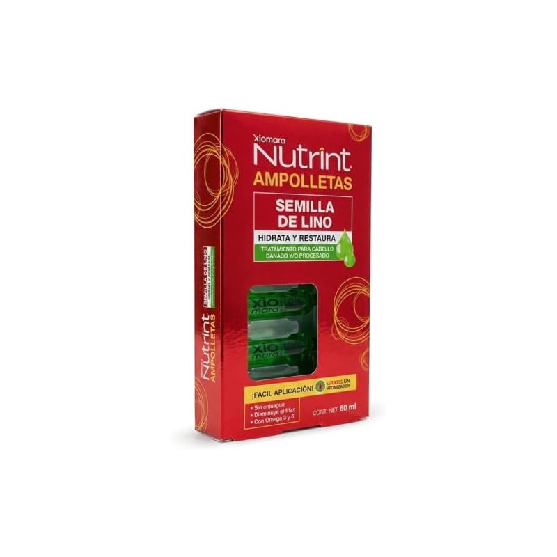 Xiomara Nutrint ampolletas Semilla de Lino