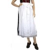 German Wear Long Dirndl Apron Costume Apron Long Dirndl Dirndl
