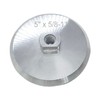 ComeFloor Aluminum Backer Pad, 5 Inch Hook and Loop Backing