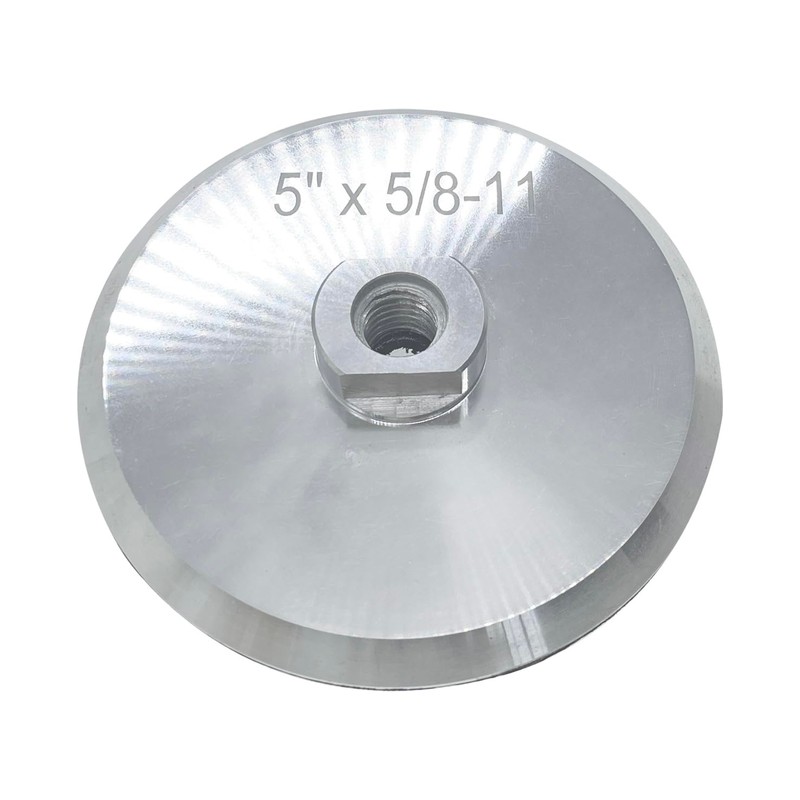 ComeFloor Aluminum Backer Pad, 5 Inch Hook and Loop Backing
