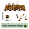 Attuslla Miniature Flower Clusters Static Grass Tufts Artificial Grass Terrain