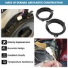 RED WOLF 6.5 Inch Door Speaker Adapter Spacer Ring Speaker