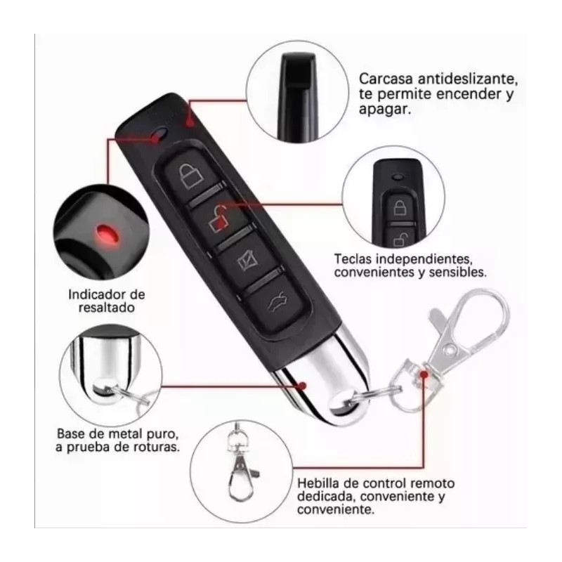 MU Control Remoto Para Porton Electrico Automáticas 433/315mhz