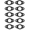 The ROP Shop (10) GASKETS for Tecumseh Carb Carburetor 640084