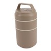 Stainless Steel Insulated Food Jar Double Layer 620ml Capacity Leak