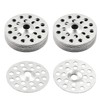 Coufce 100pcs 1 inch Plaster Washers Zinc Metal Washer, Plaster