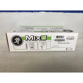 Mackie Mix5 5-Channel Compact Mixer New Factory Sealed