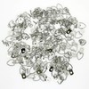D Ring Picture Hangers （100 Pack） Heavy Duty with Screws