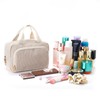 Funtlend Women's Cosmetic Bag Cord Toiletry Bag Women's Cosmetic Bag