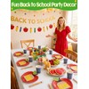 Alphatool Back to School Party Tableware Decoration Set Serves 24
