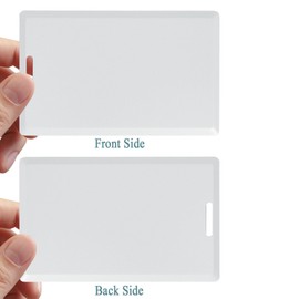 12 PCS T5577 Thick Smart Cards, Contactless 125khz RFID Rewritable Proximity Clamshell Weigand Prox Card, Compatible with 1386 1326 H10301 Format Readers and Keyless Entry Access Control Systems