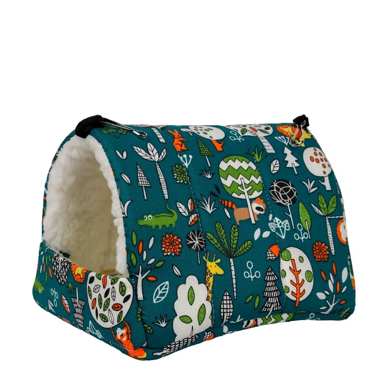 OKONOS Cute Print Bird Nest Hut Warm Hanging Bed for
