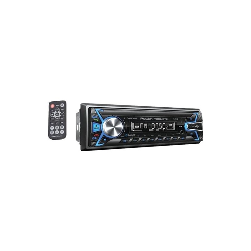 Power Acoustik PL-51B 1-DIN Digital Audio Head Unit With 32GB