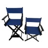TBACW 2 Set (4pcs) Directors Chair Canvas Replacement Covers Kit