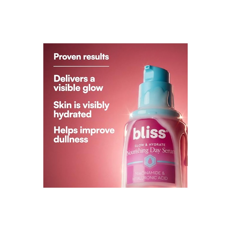 Glow & Hydrate Day Serum, Replenishing & Hydrating Face Serum