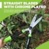 WORKPRO Hedge Shears, 23'' Manual Hedge Trimmers with Chrome Plated