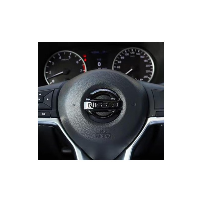 MAXDOOL Carbon Fiber Steering Wheel Cover Sticker Sequins Frame Trim