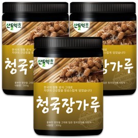 Domestic Cheonggukjang Powder 300gx3 cans made with 100% pure domestic soybeans / 국산 청국장가루 300gx3통 순수 100% 국산콩으로 만든