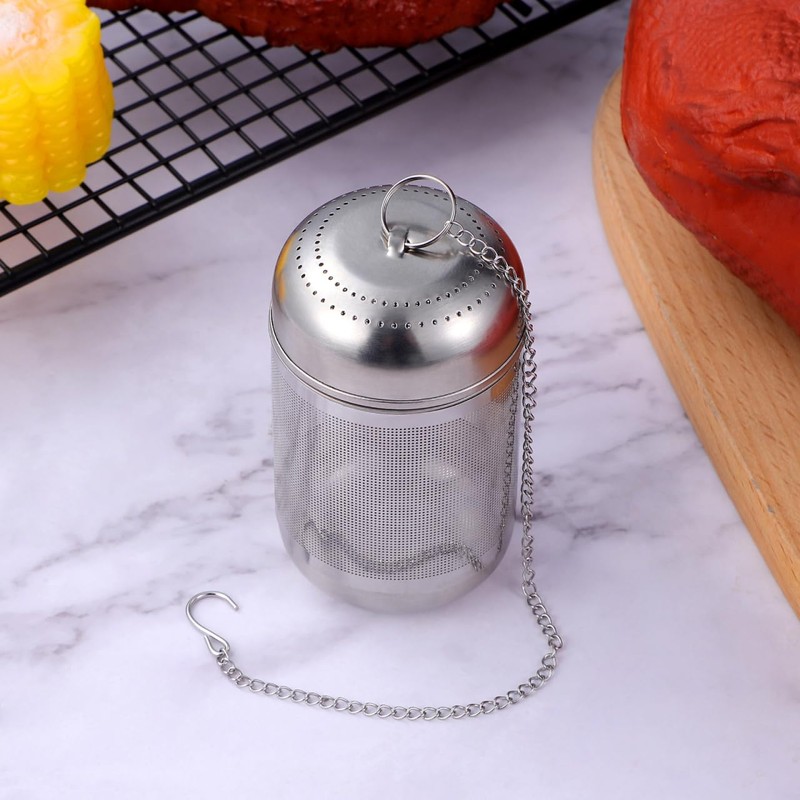 BESTOYARD Stainless Steel Seasoning 9.5cm Ball Mesh Tea Filter, Spice