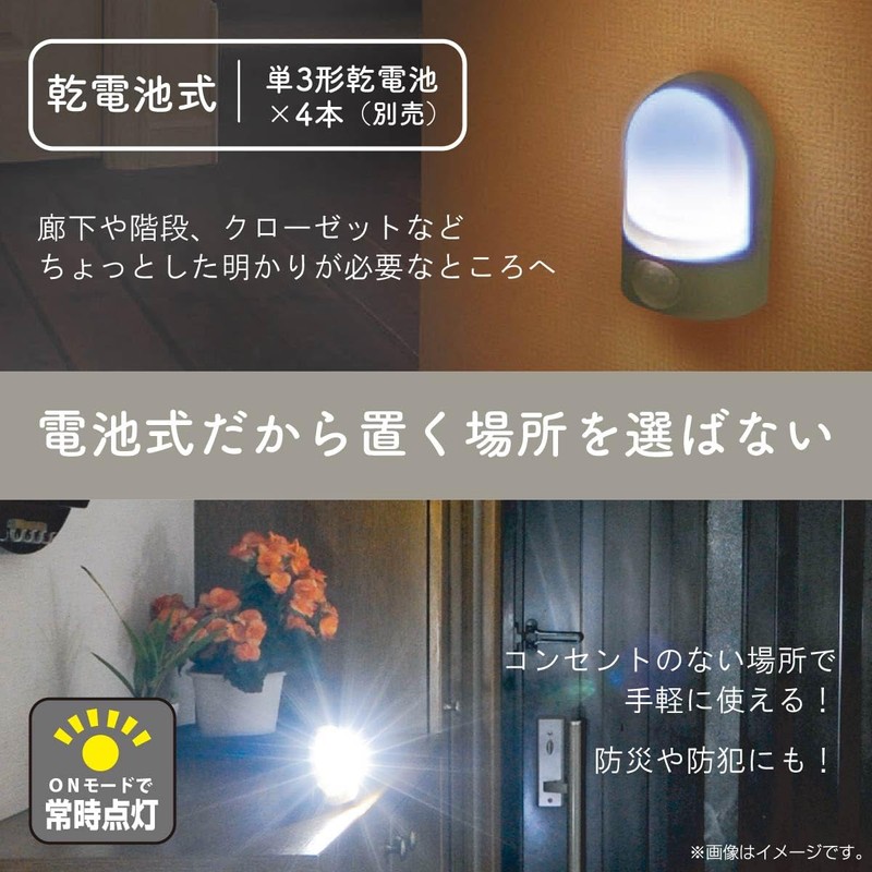 LED センサーライト OSC-10