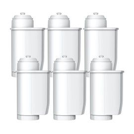 Molifal Replacement Water Filter for Siemens EQ Series, EQ5, EQ6, EQ9, S700, EQ500, S900, S500, TZ70003, TCZ7003, Replacement Filter for Bosch TCZ7003, TCZ7033, 467873, Brita Intenza, Bosch 12008246 (6)